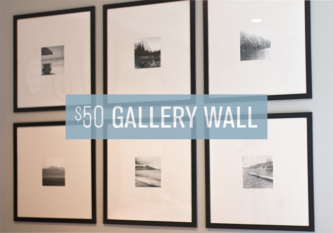 Easy DIY Gallery Wall with Ikea Frames - Jenna Sue Design
