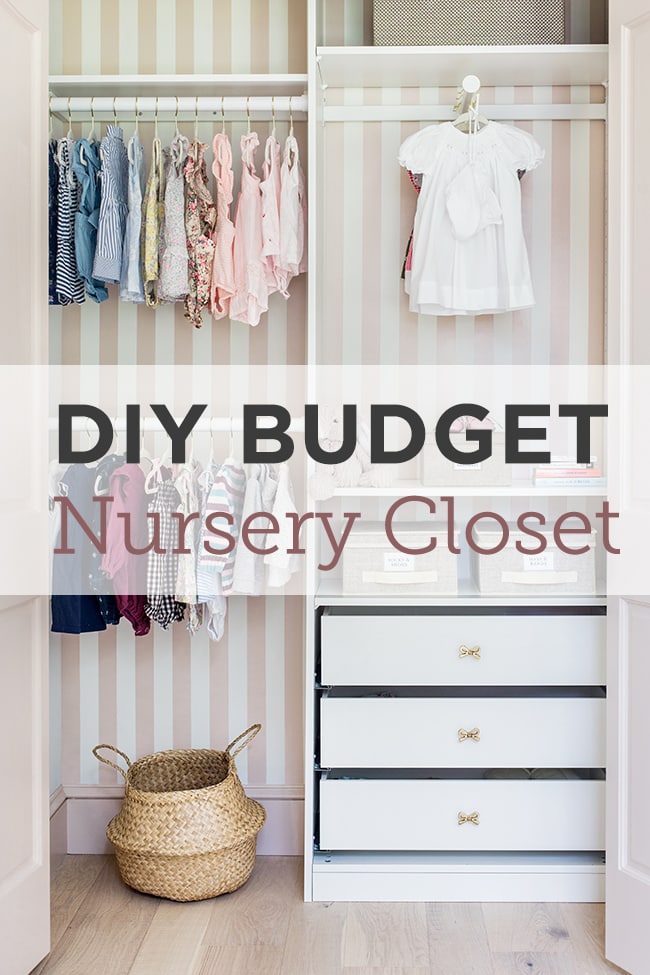 Nursery Closet Reveal - Jenna Sue Design