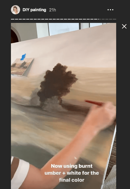 Set the scene with our easy acrylic landscape painting tutorial - Gathered