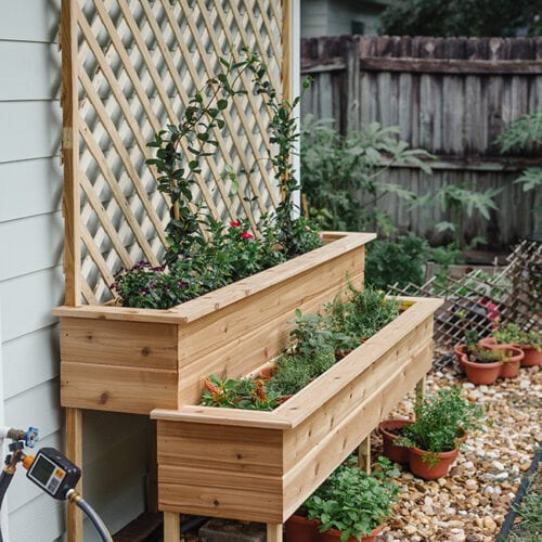 DIY Tiered Herb Garden Planter - Jenna Sue Design