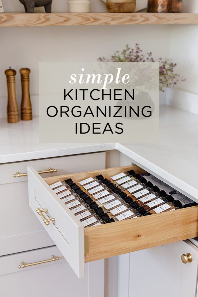 Kitchen Organization Ideas - Jenna Sue Design