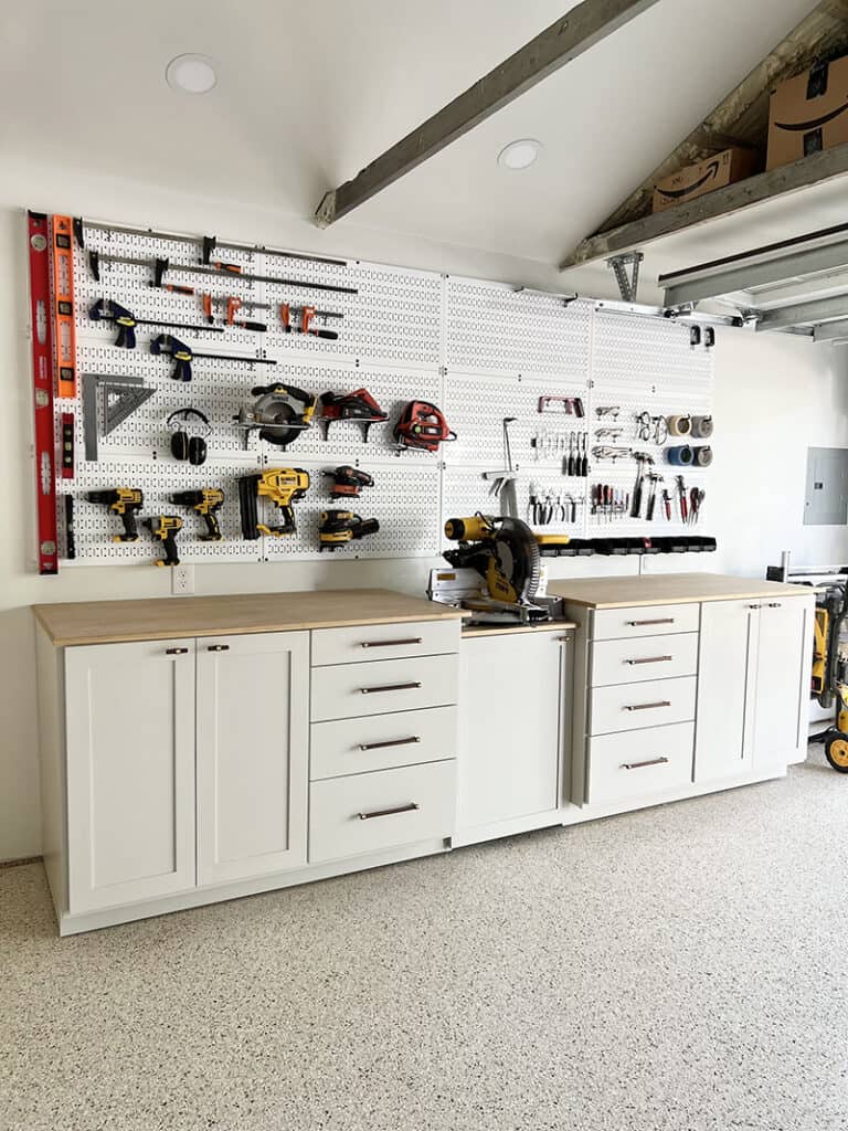 DIY Cabinets For A Garage, Workshop or Craft Room! - Shanty 2 Chic