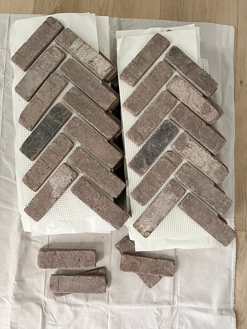 How To Install Herringbone Brick Floor Tile Jenna Sue Design   Herringbone Brick Floor Tiles 