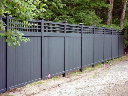 black fencing