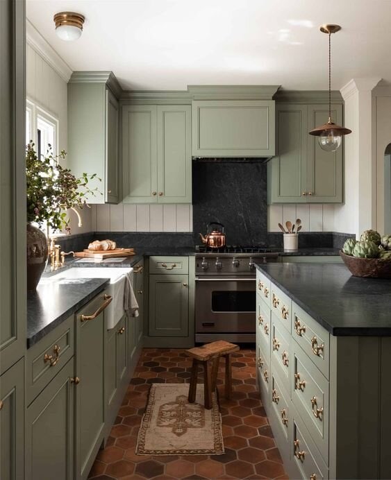 40+ Sage Green Kitchen Cabinets (with Paint Colors!) - Jenna Sue Design