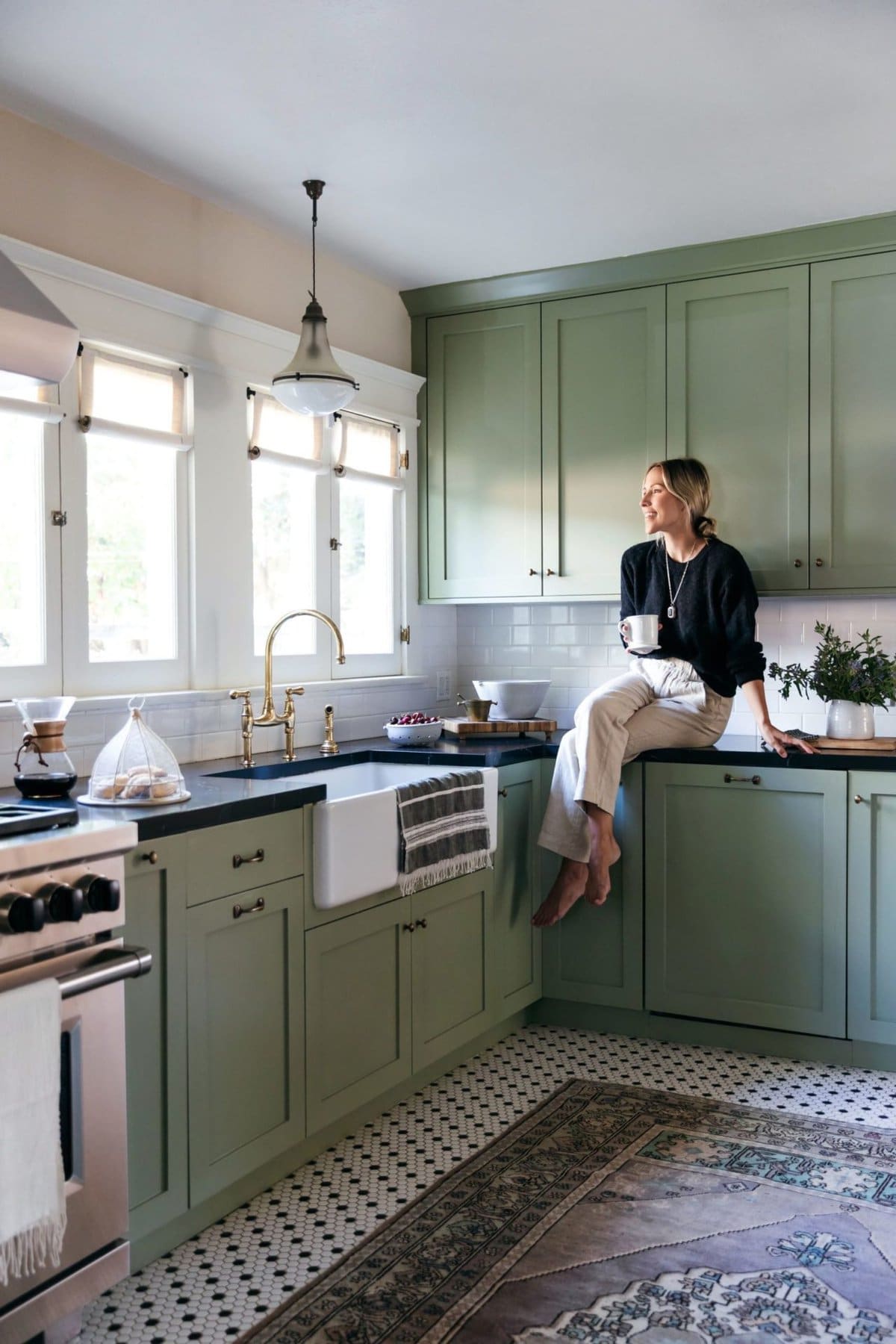 40 Sage Green Kitchen With Paint Colors Jenna Sue Design