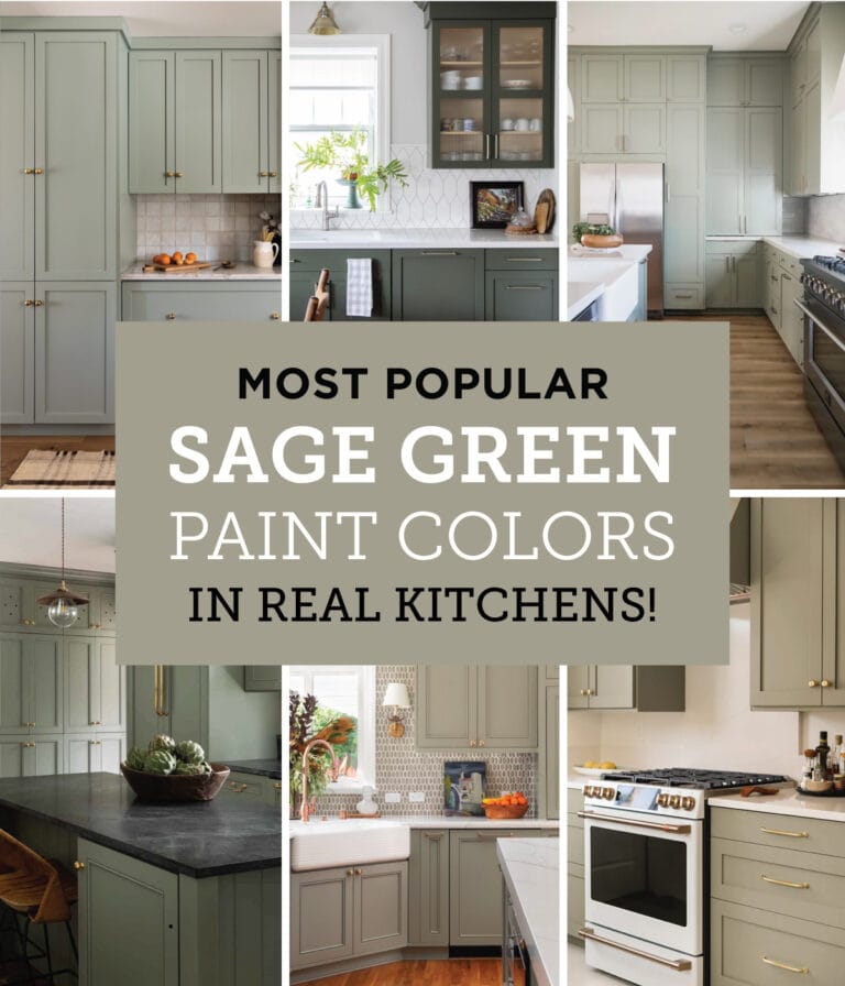 40+ Sage Green Kitchen Cabinets (with Paint Colors!) - Jenna Sue Design