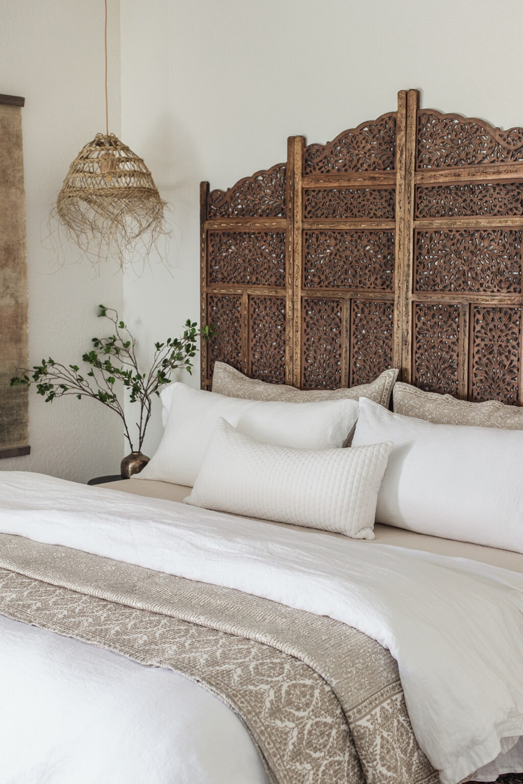 Modern Moroccan Budget Bedroom Reveal - Jenna Sue Design