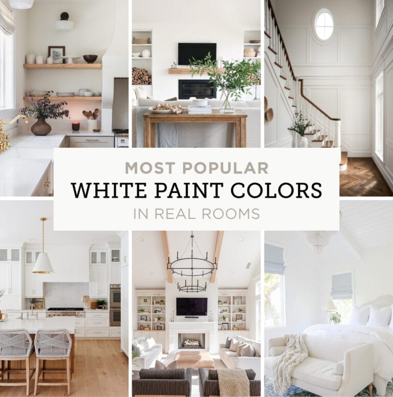 The 10 Best White Paint Colors (as chosen by designers) - Jenna Sue Design