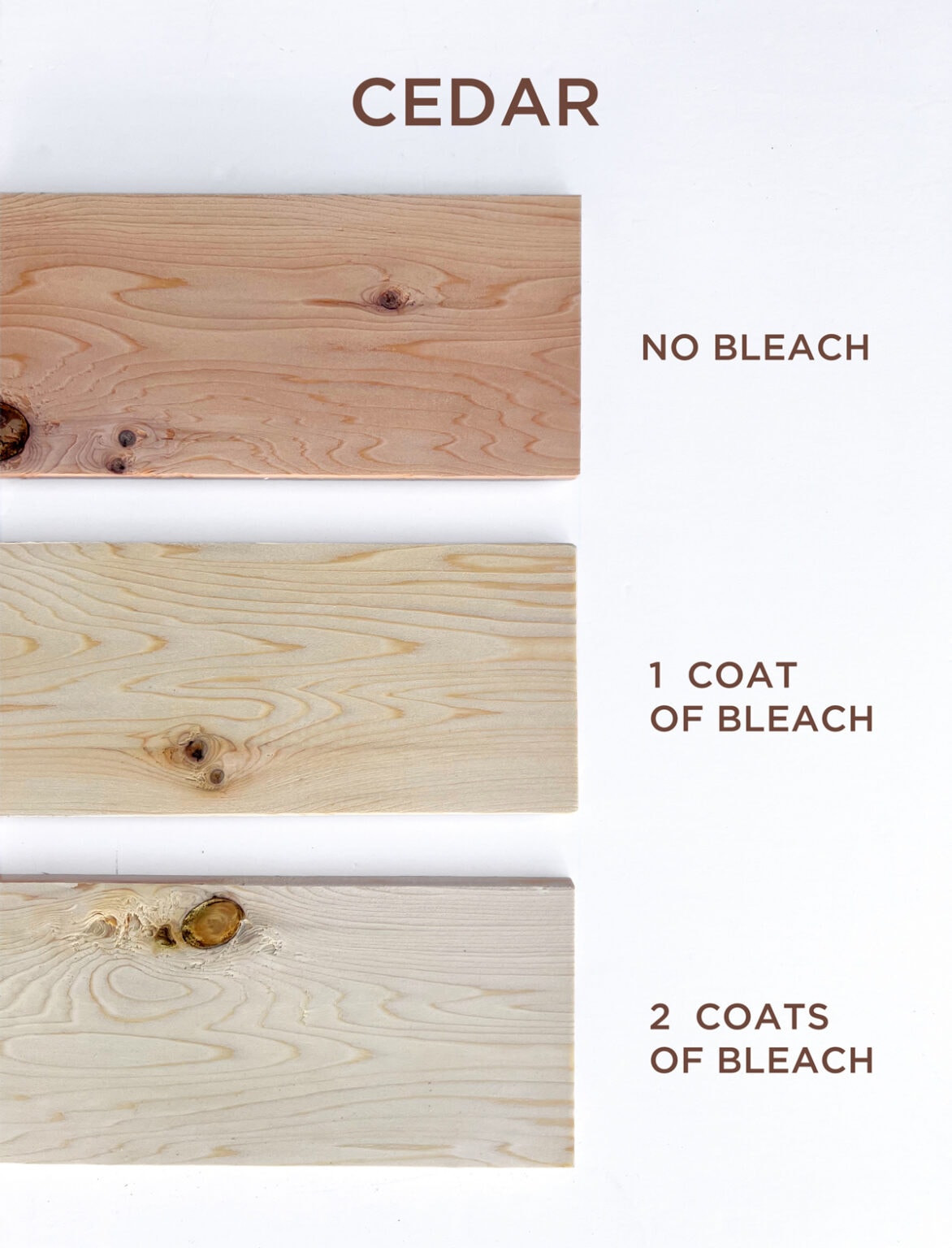 How to Bleach Wood - Jenna Sue Design