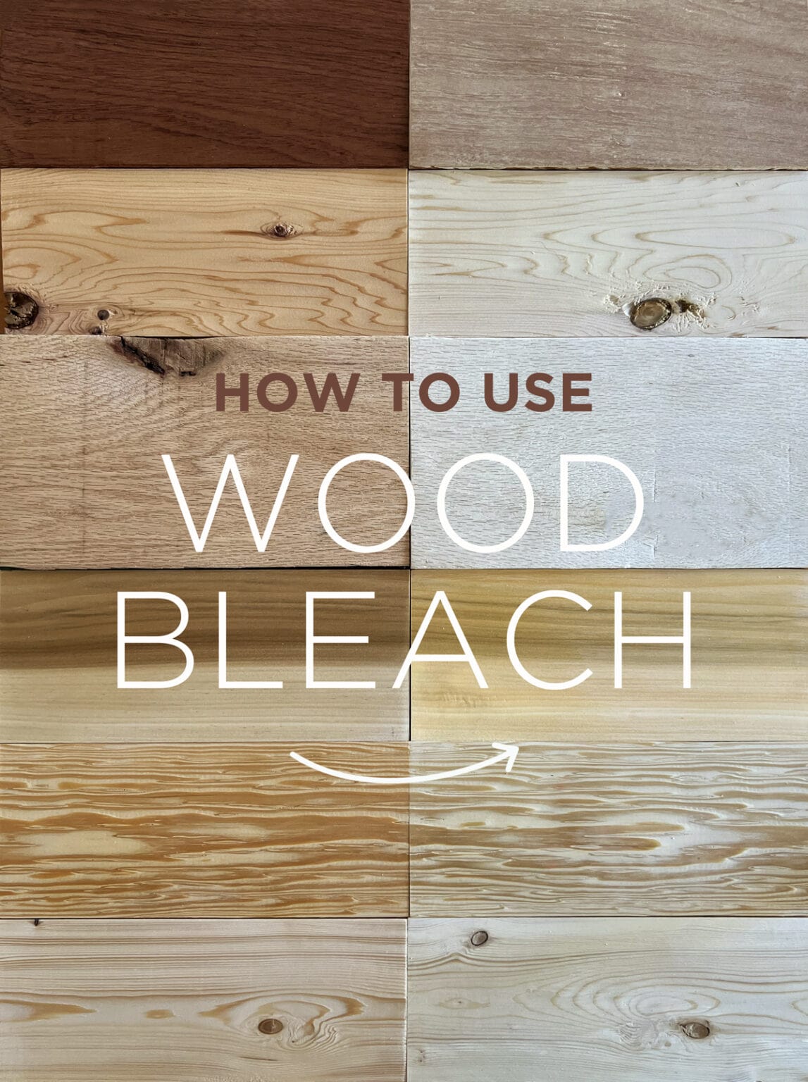 How to Bleach Wood Jenna Sue Design