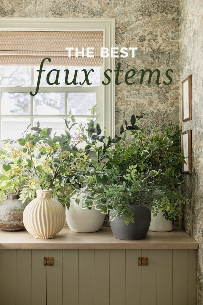 The best faux stems and florals for spring - Jenna Sue Design