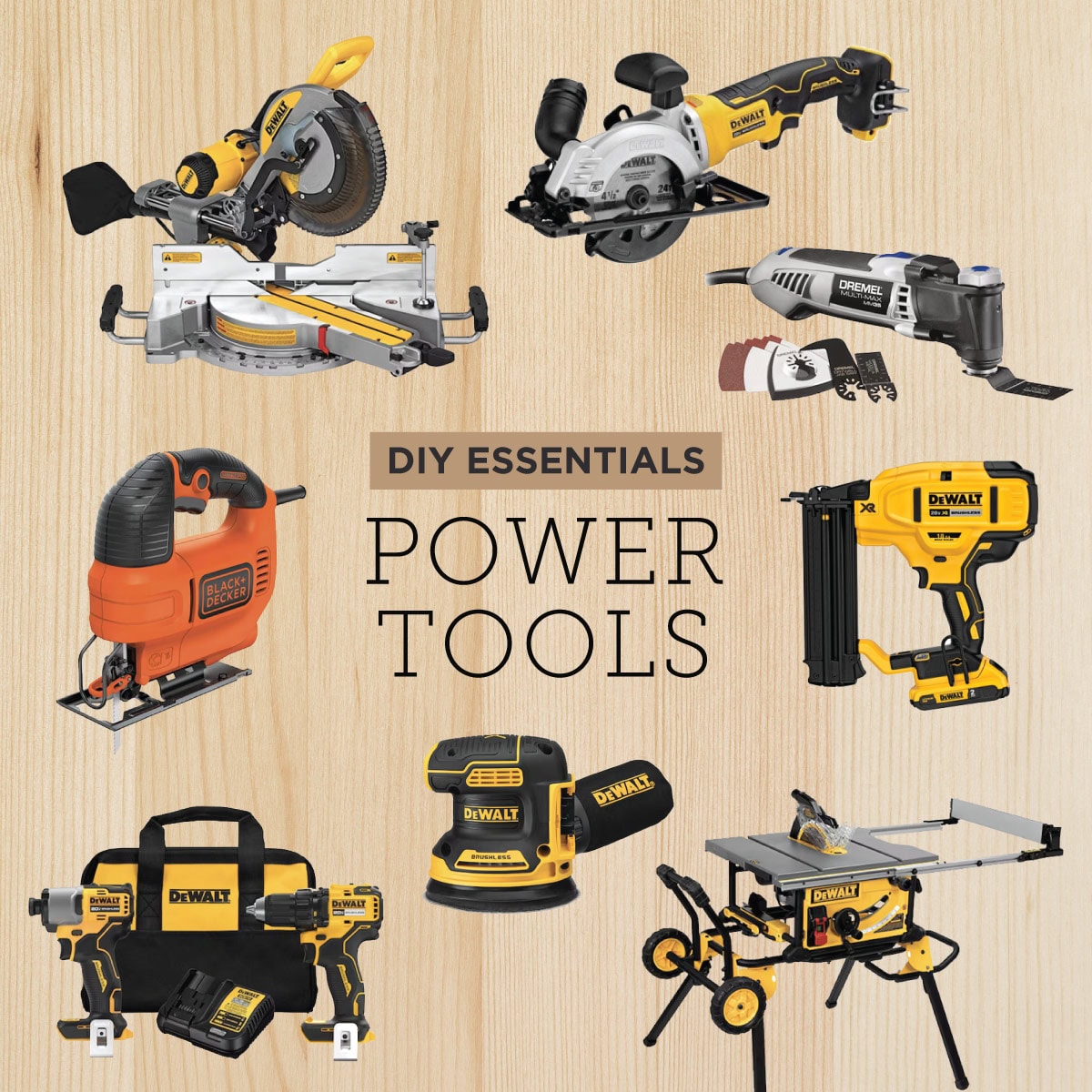must have DIY power tools for beginners 